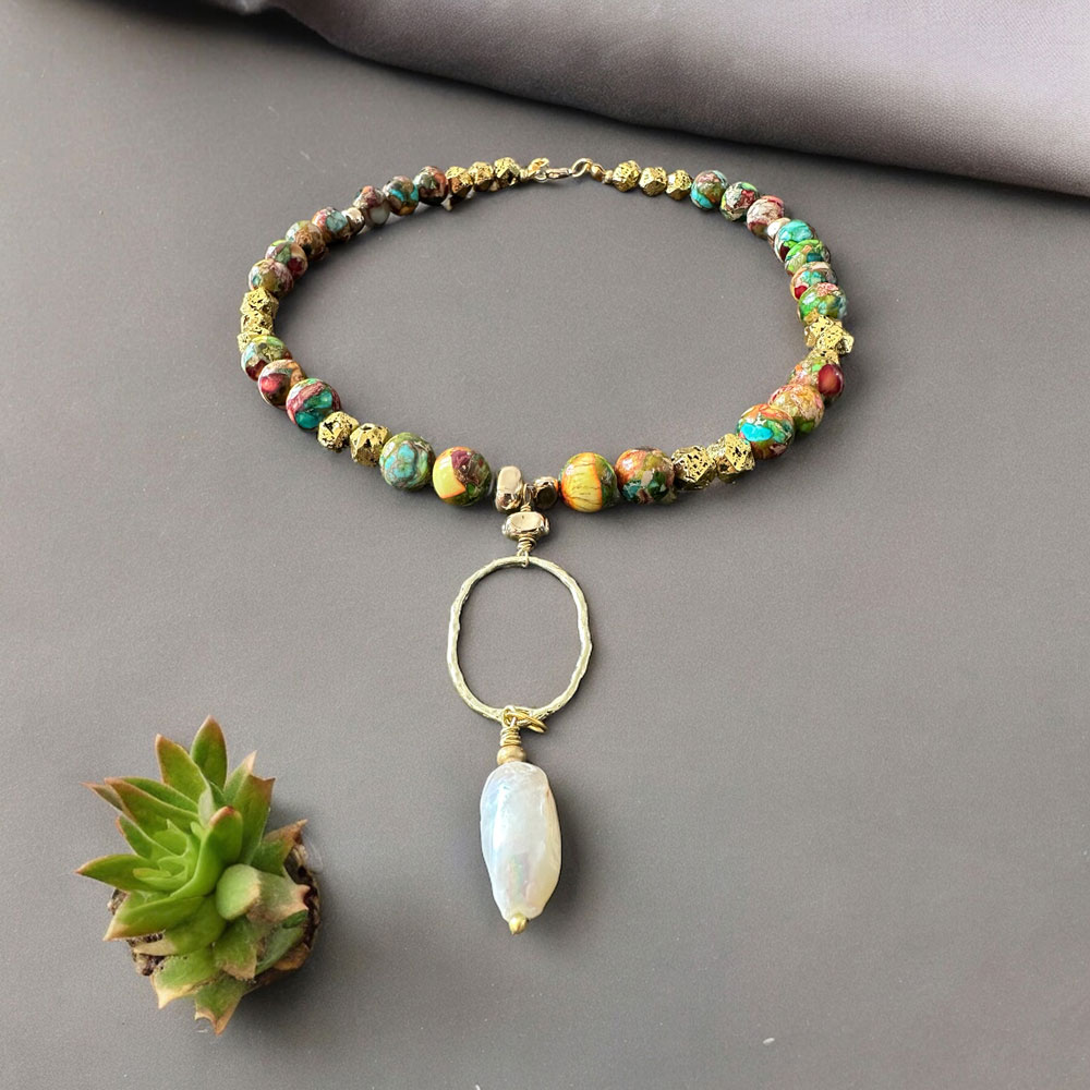 Jasper Dreams & Pearl Gleams