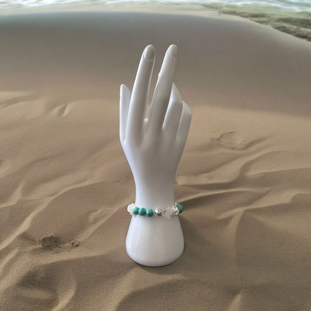 Crystal Turquoise Bracelet - Image 3