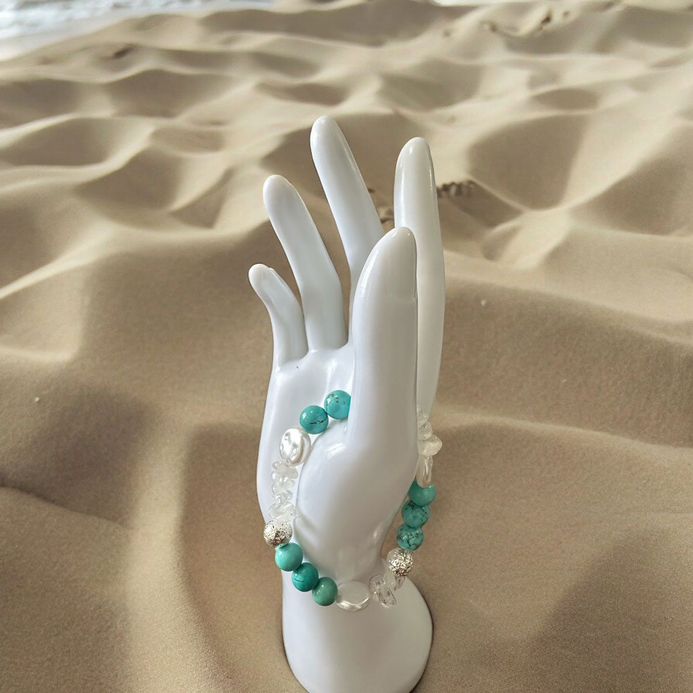 Crystal Turquoise Bracelet - Image 2