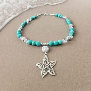 Turquoise & Hematite Necklace